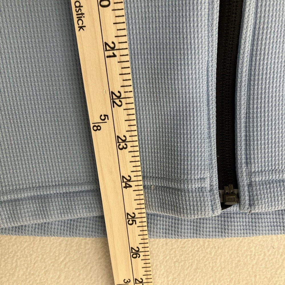 REI Softshell Jacket Women's L Blue Black Full Zip Fleece Lined Pullover - Picture 5 of 6